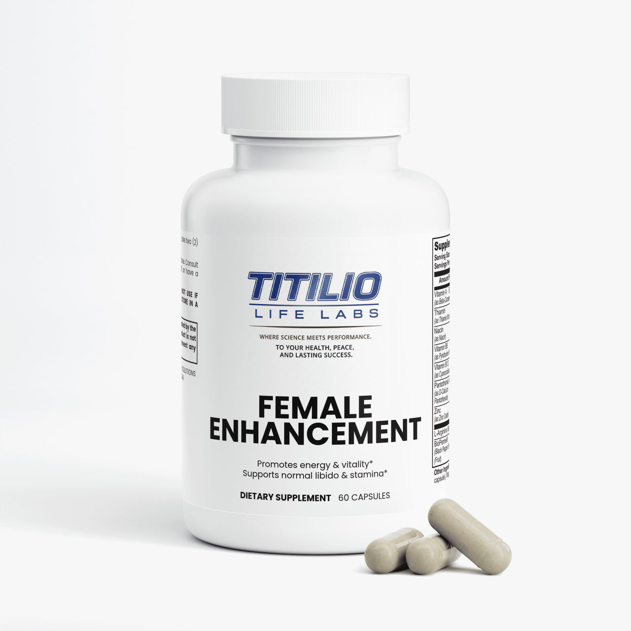 Female Enhancement Vital Nutra - Titilio Life Labs - Titilio.com