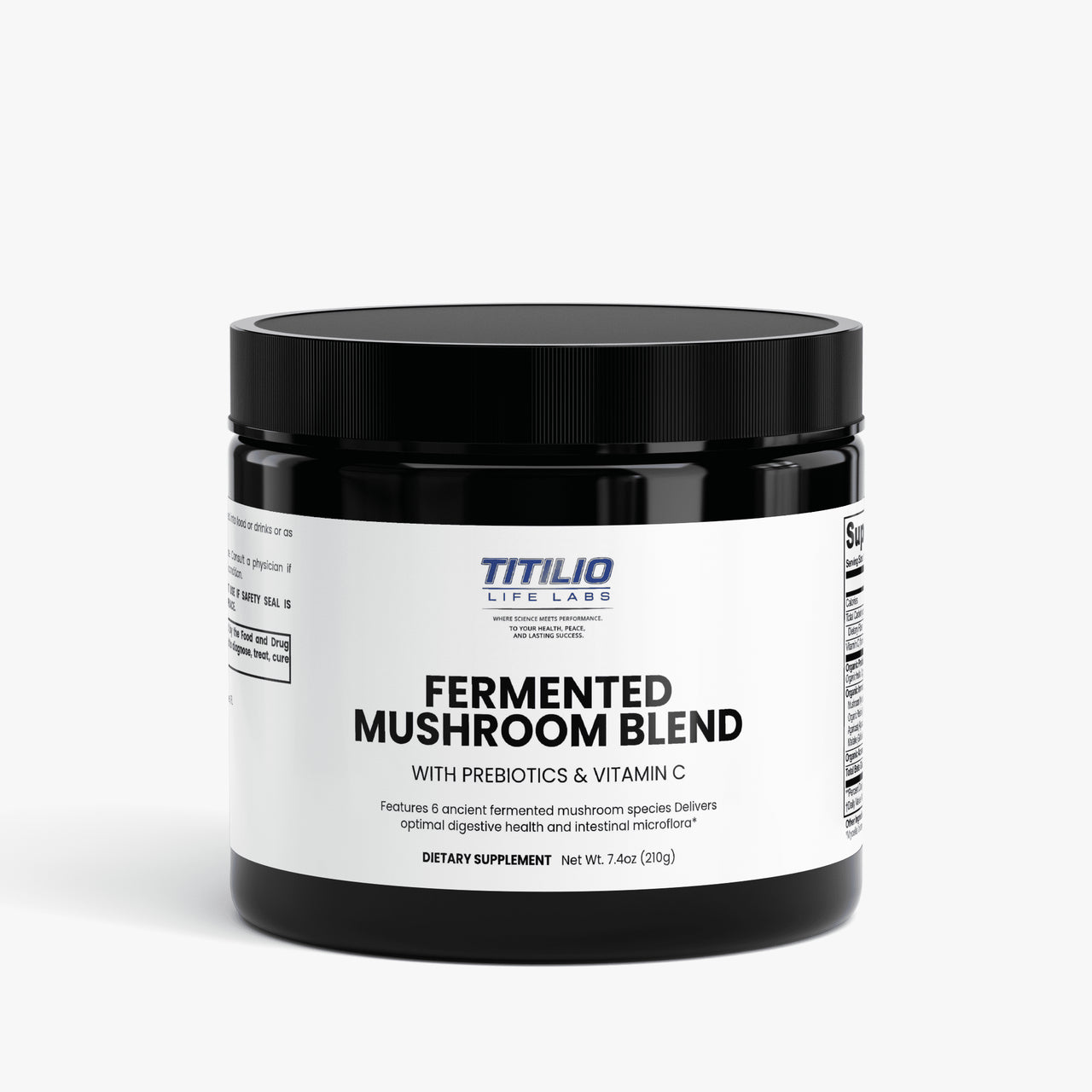Fermented Mushroom Blend Vital Nutra - Titilio Life Labs - Titilio.com