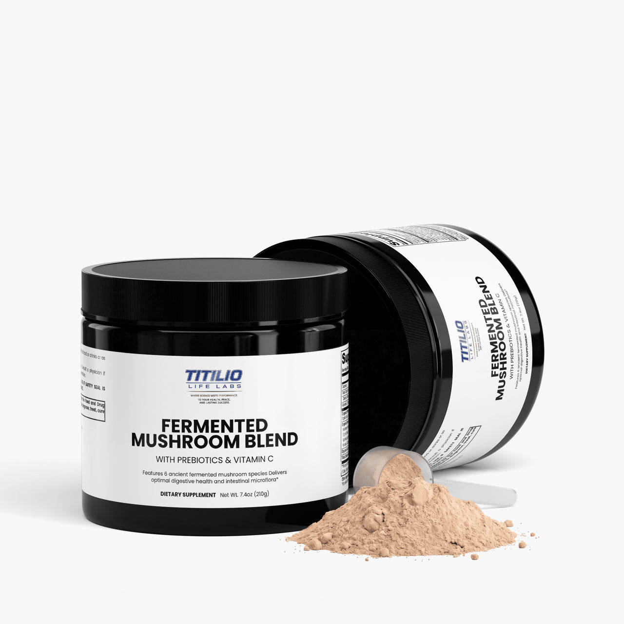 Fermented Mushroom Blend Vital Nutra - Titilio Life Labs - Titilio.com