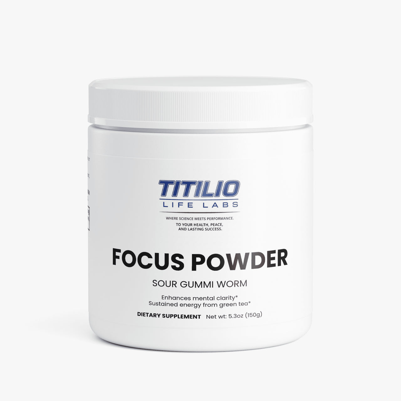Focus Powder Vital Nutra (Sour Gummi Worm) - Titilio Life Labs - Titilio.com