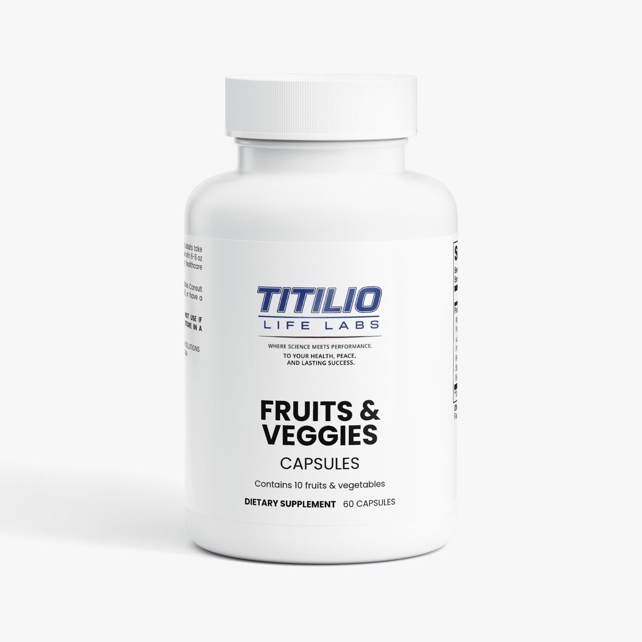 Fruits and Veggies Vital Nutra - Titilio Life Labs - Titilio.com
