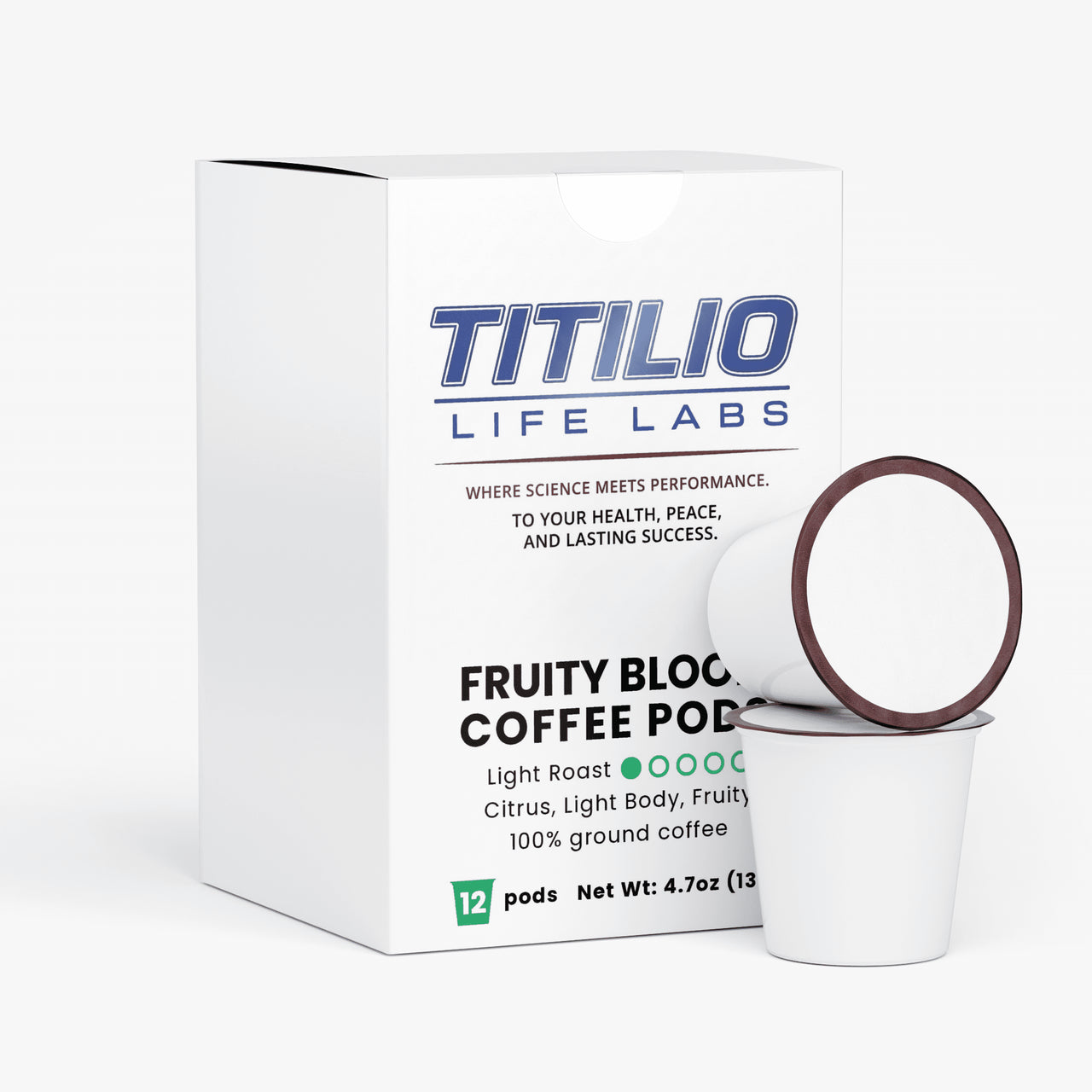 Fruity Bloom Coffee Pods Vital Nutra (Light Roast) - Titilio Life Labs - Titilio.com
