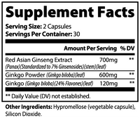 Ginkgo Biloba + Ginseng Vital Nutra - Titilio Life Labs. - Titilio.com
