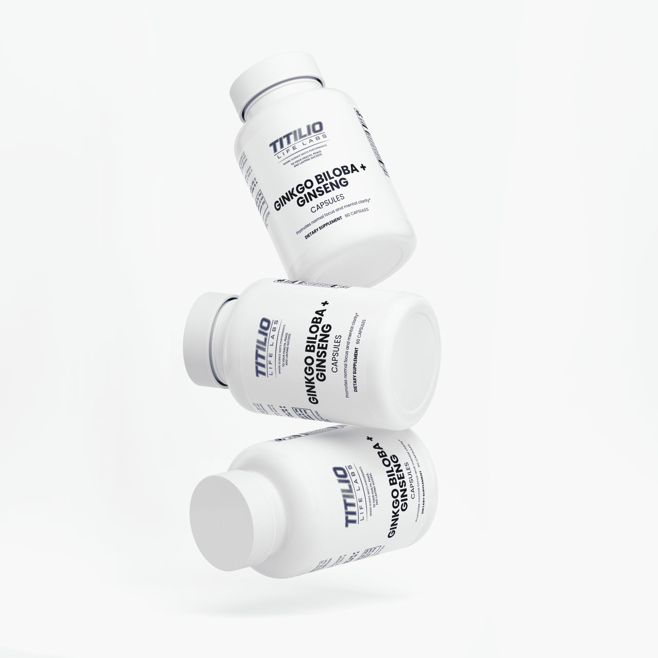 Ginkgo Biloba + Ginseng Vital Nutra - Titilio Life Labs - Titilio.com
