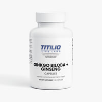 Ginkgo Biloba + Ginseng Vital Nutra - Titilio Life Labs - Titilio.com
