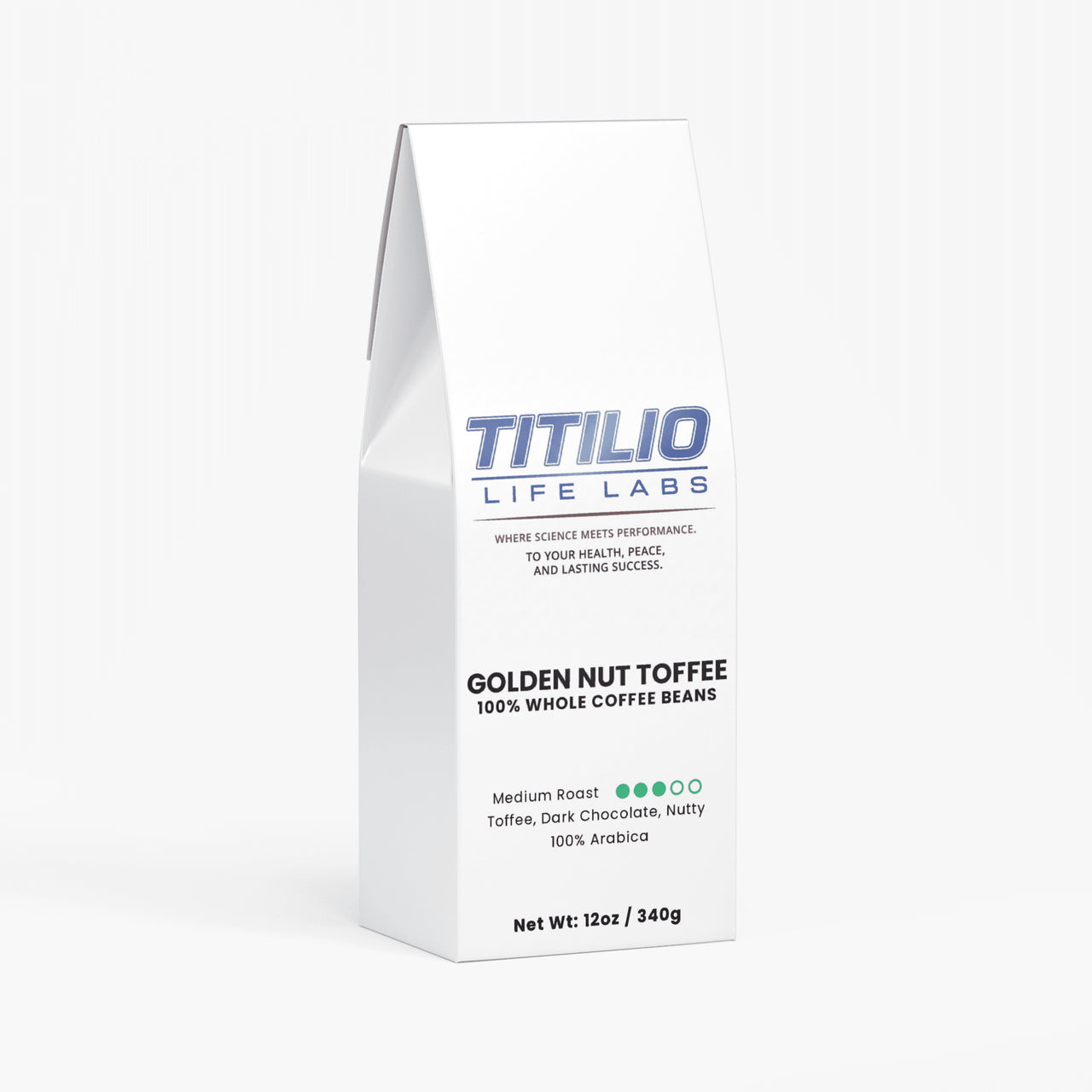 Golden Nut Toffee Coffee Vital Nutra (Medium Roast) - Titilio Life Labs - Titilio.com