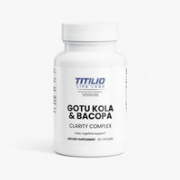 Gotu Kola & Bacopa Clarity Complex Vital Nutra - Titilio Life Labs - Titilio.com