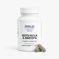 Gotu Kola & Bacopa Clarity Complex Vital Nutra - Titilio Life Labs - Titilio.com