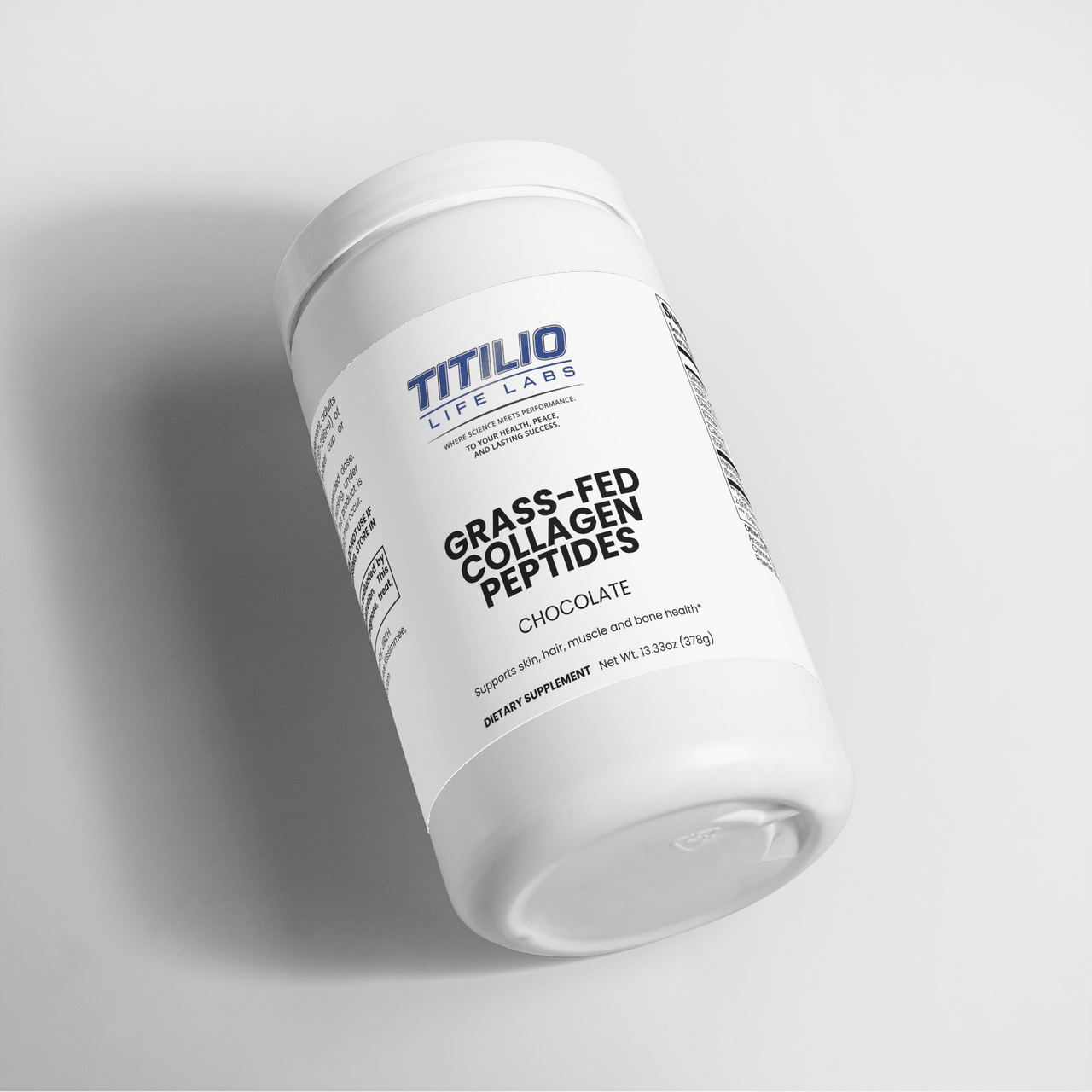 Grass-Fed Collagen Peptides Powder Vital Nutra (Chocolate) - Titilio Life Labs - Titilio.com