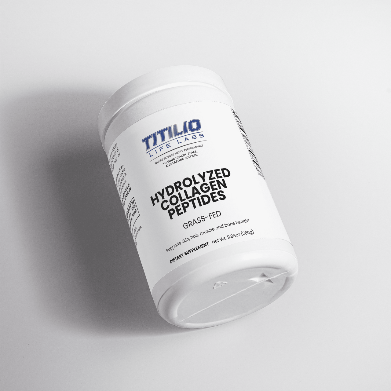 Grass-Fed Hydrolyzed Collagen Peptides Vital Nutra - Titilio Life Labs - Titilio.com