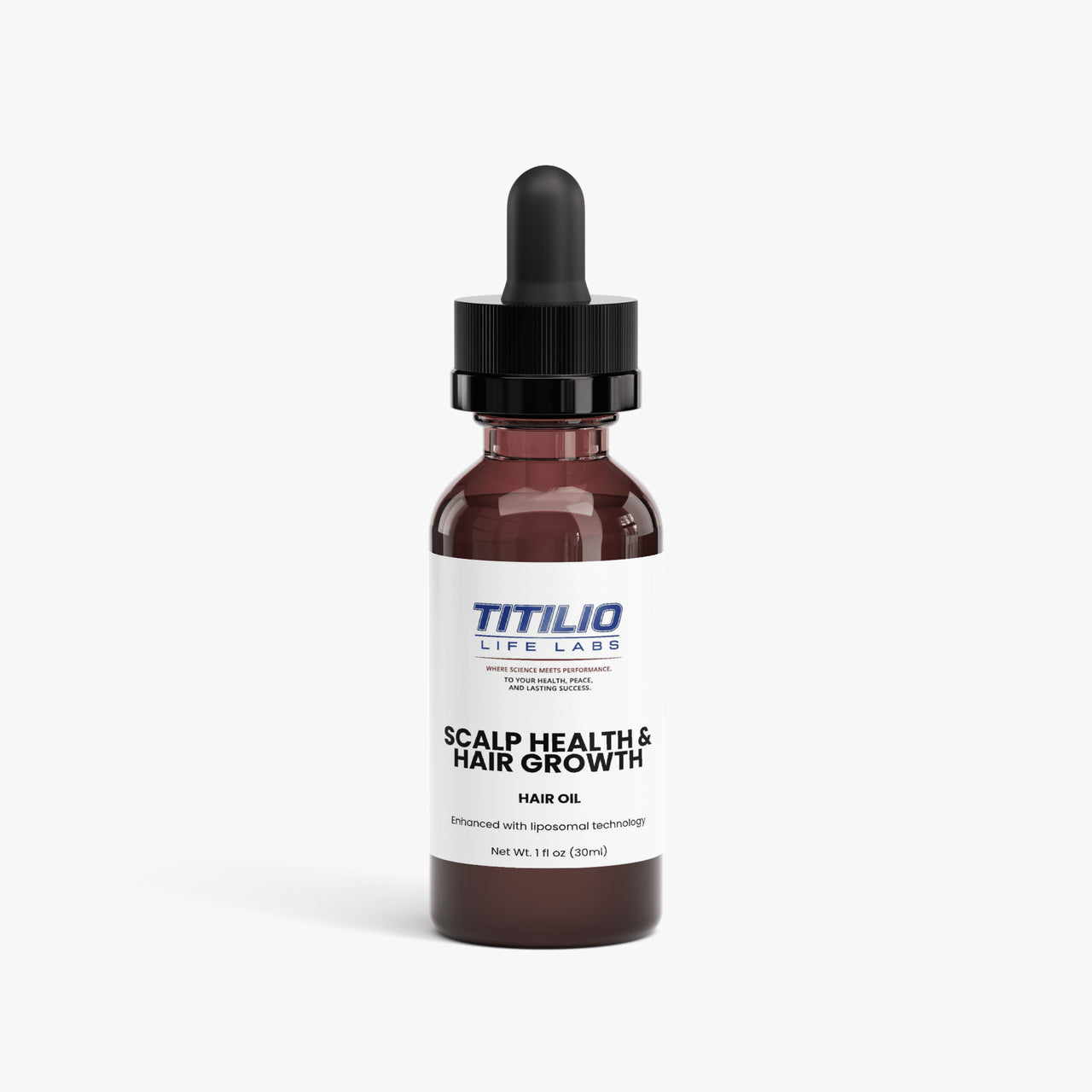 Hair Oil for Scalp Health and Hair Growth Vital Nutra - Titilio Life Labs - Titilio.com