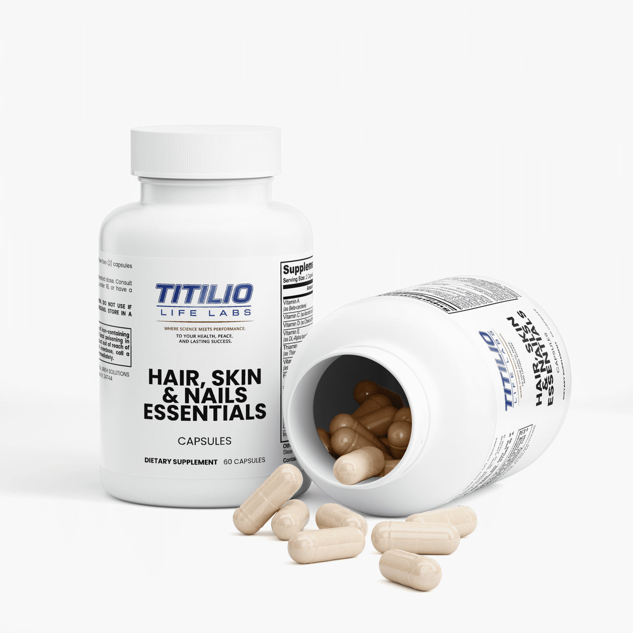 Hair, Skin and Nails Essentials Vital Nutra - Titilio Life Labs - Titilio.com