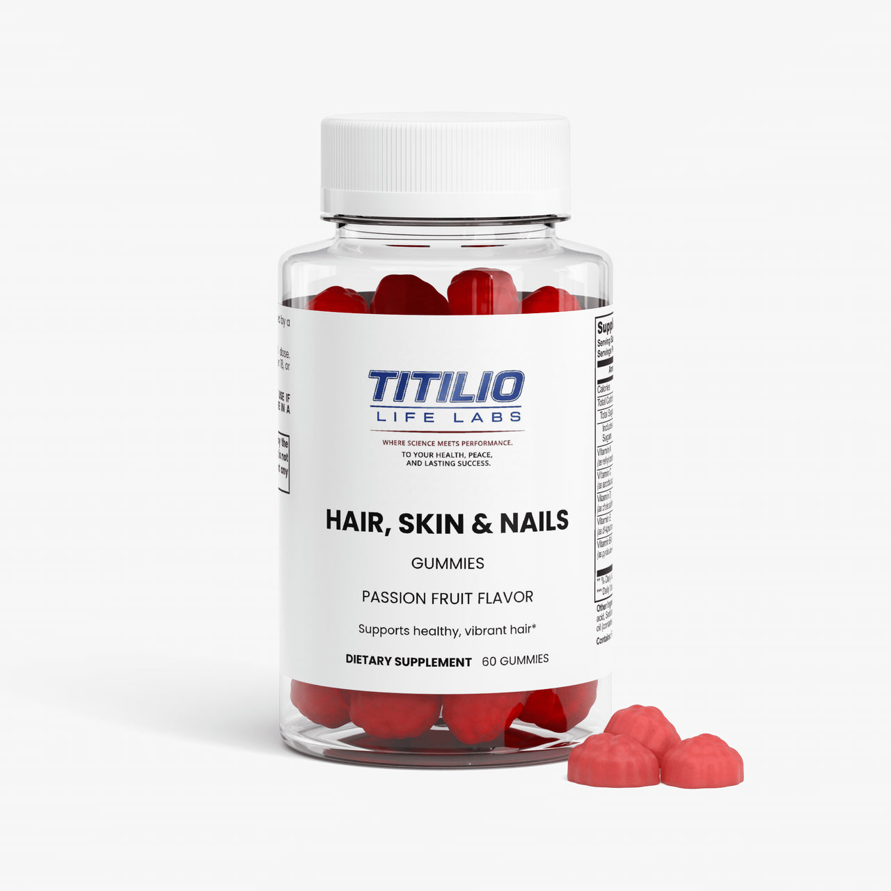 Hair, Skin & Nails Gummies Vital Nutra - Titilio Life Labs - Titilio.com