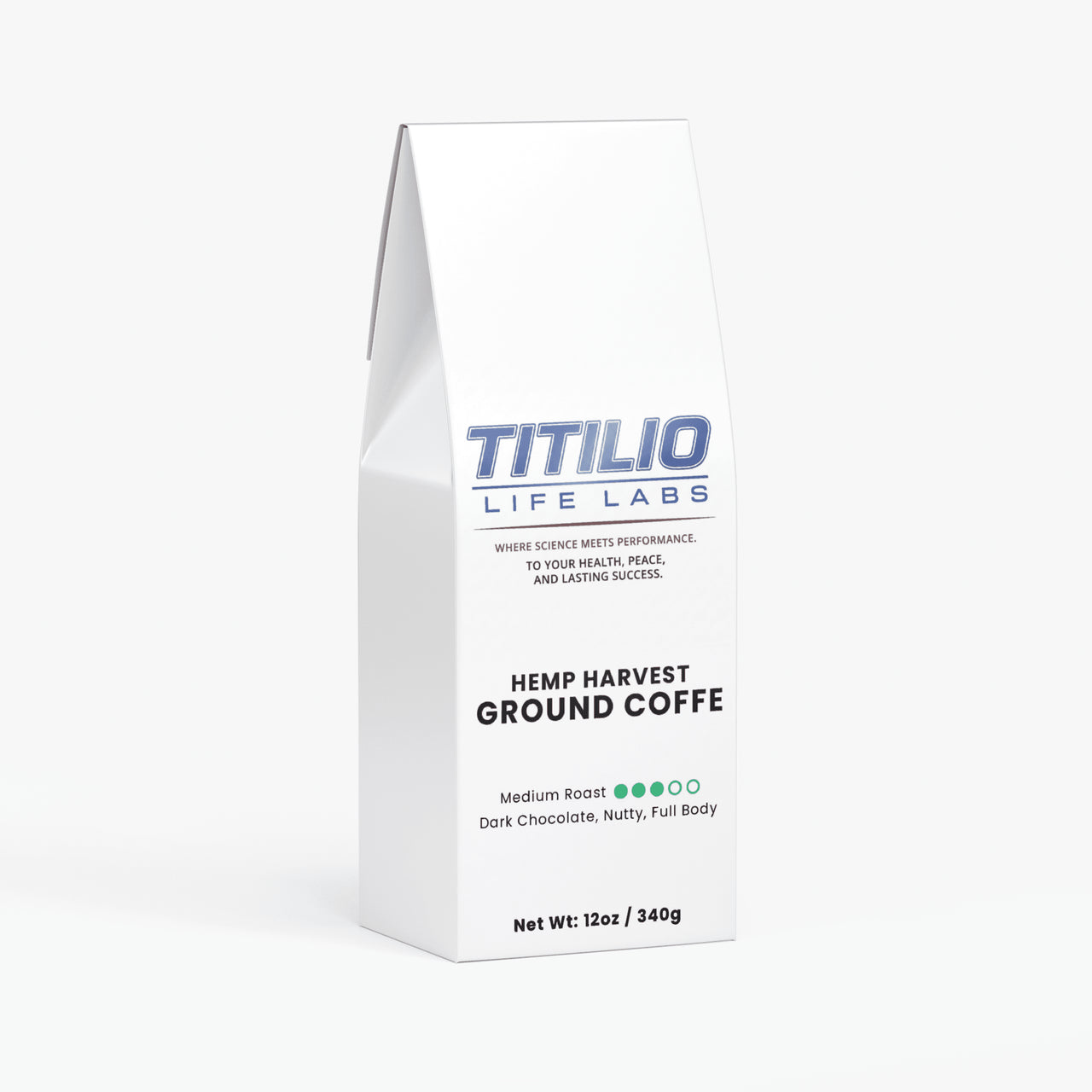 Hemp Harvest Coffee Vital Nutra (Medium Roast) - Titilio Life Labs - Titilio.com