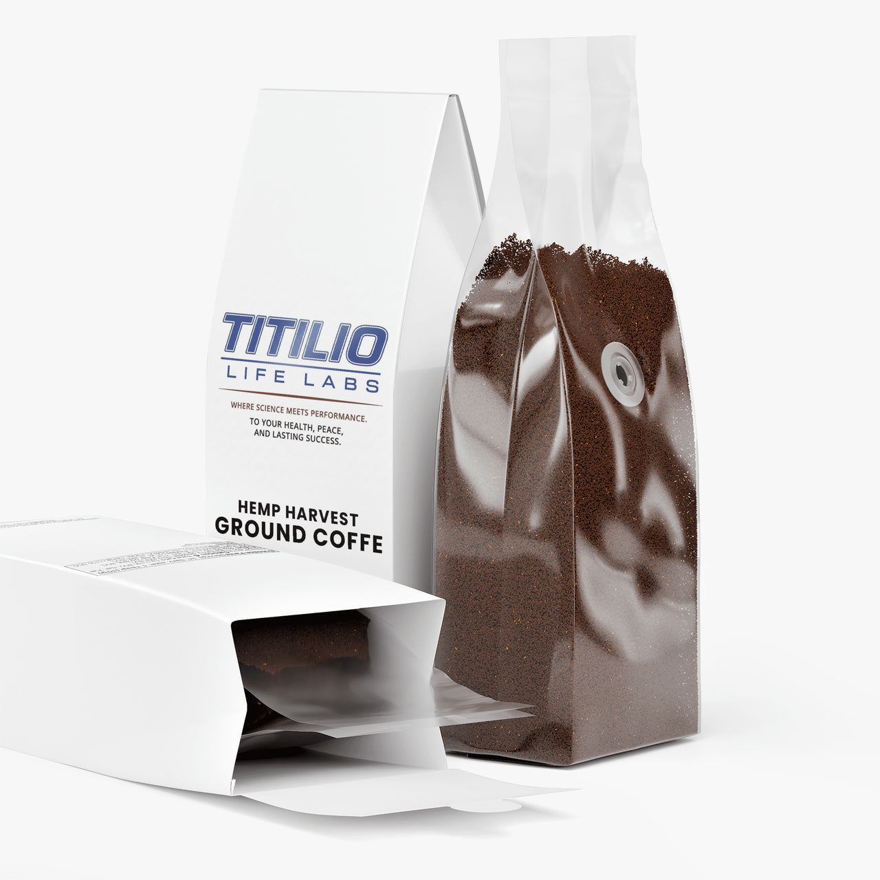 Hemp Harvest Coffee Vital Nutra (Medium Roast) - Titilio Life Labs - Titilio.com