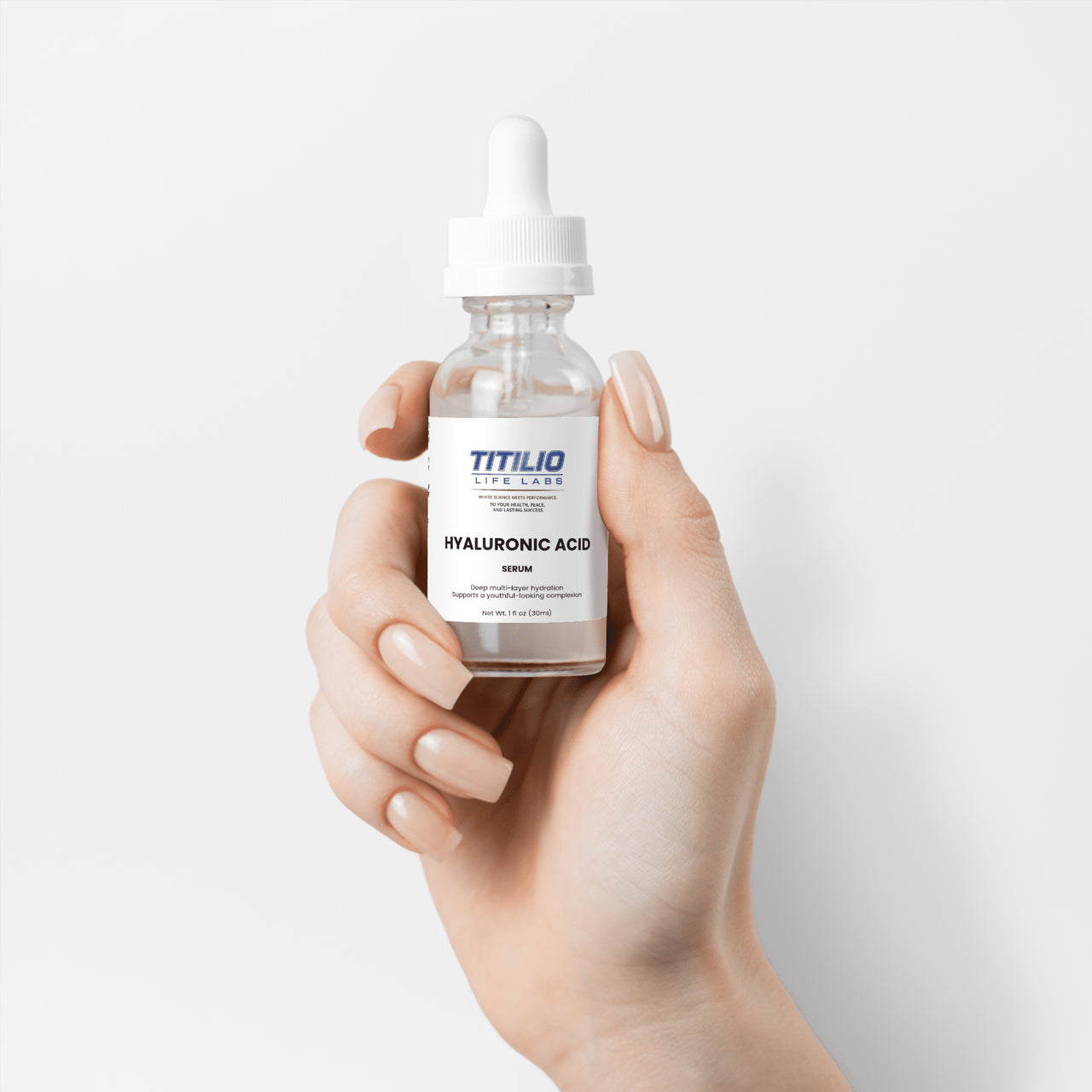 Hyaluronic Acid Serum Vital Nutra - Titilio Life Labs - Titilio.com