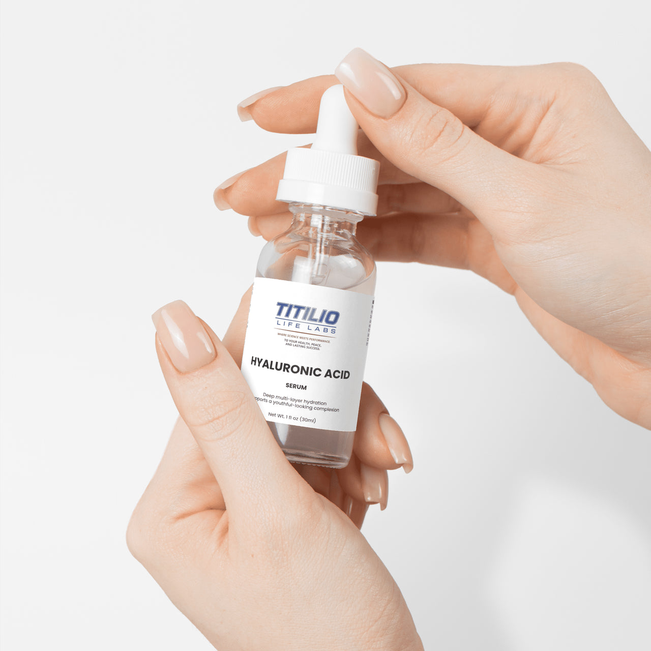 Hyaluronic Acid Serum Vital Nutra - Titilio Life Labs - Titilio.com