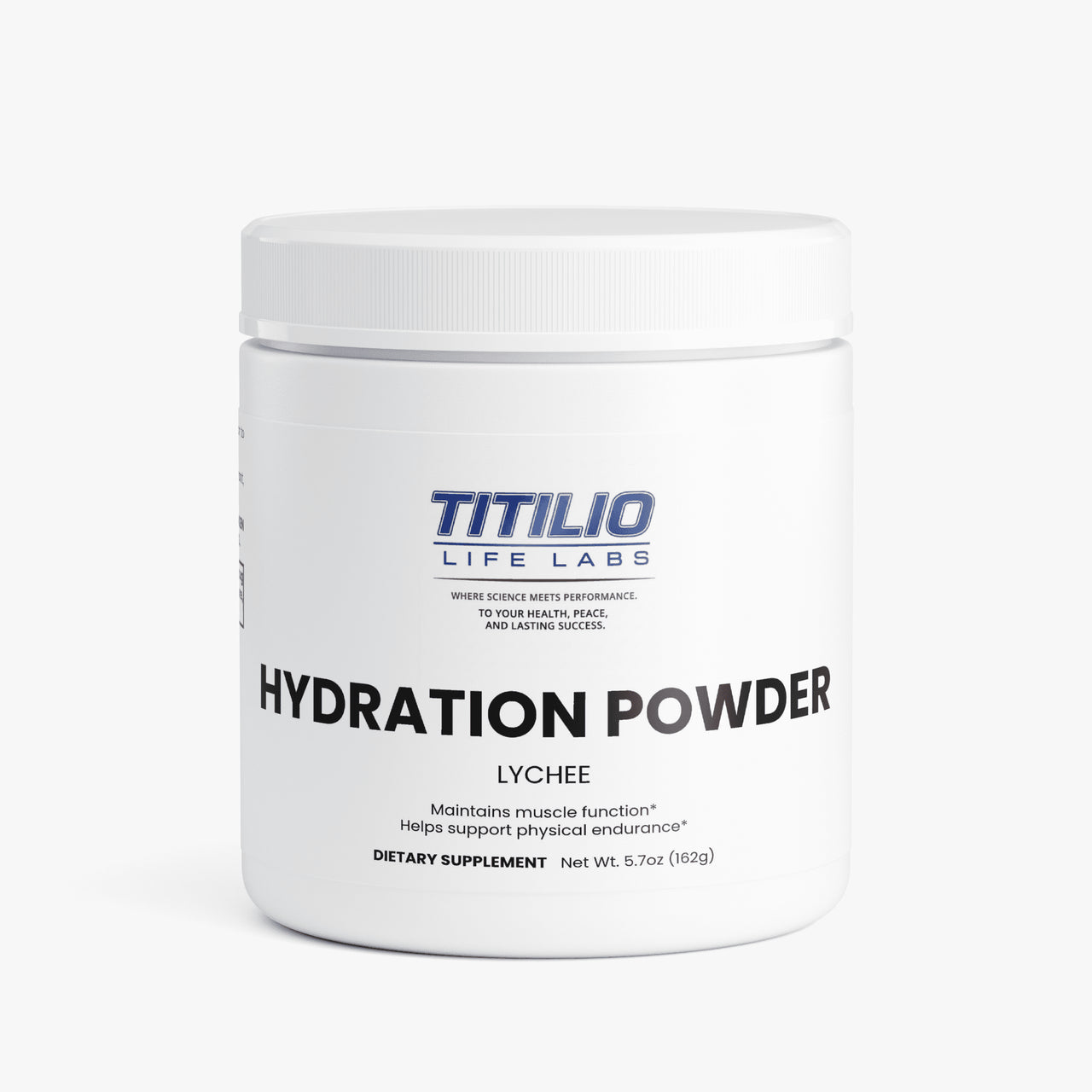 Hydration Powder Vital Nutra (Lychee) - Titilio Life Labs - Titilio.com