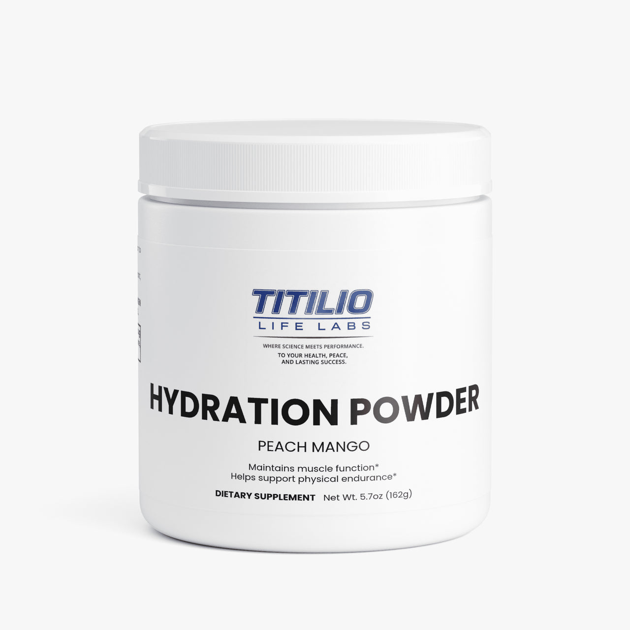 Hydration Powder Vital Nutra (Peach Mango) - Titilio Life Labs - Titilio.com
