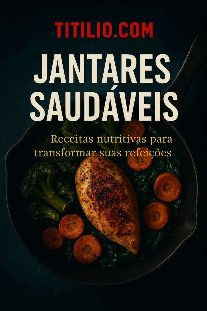 E-book: Jantares Saudáveis