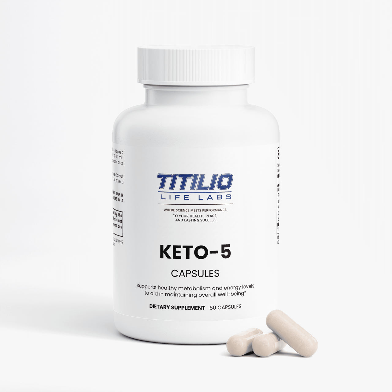 Keto-5 Vital Nutra - Titilio Life Labs - Titilio.com