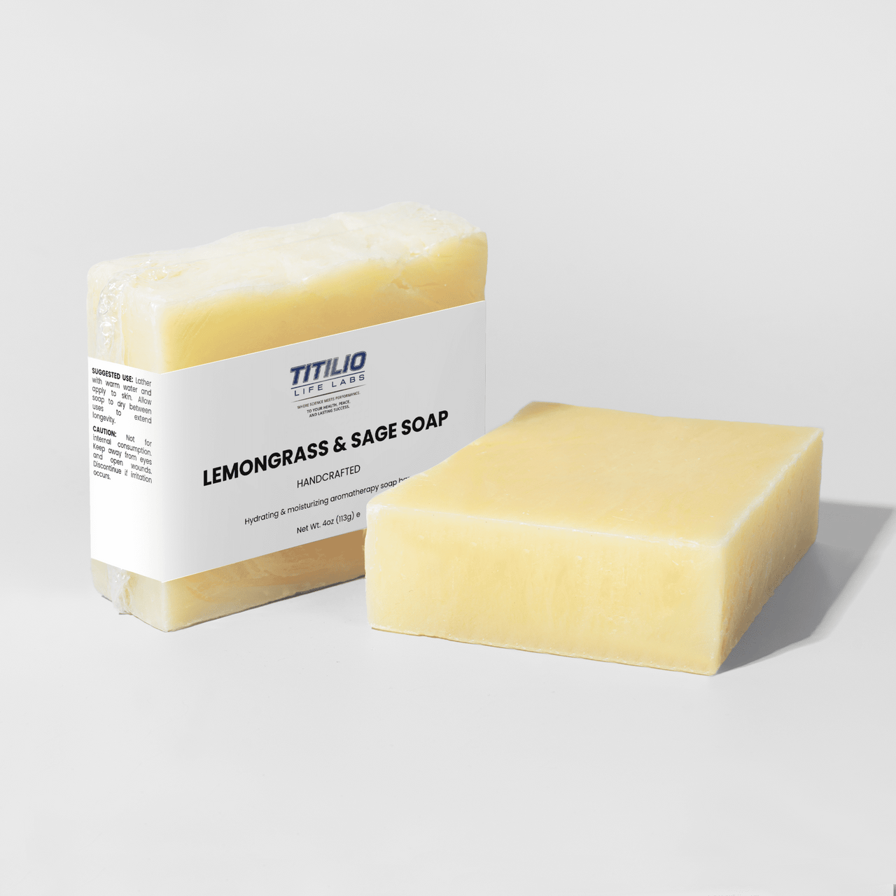 Lemongrass & Sage Soap Vital Nutra - Titilio Life Labs - Titilio.com