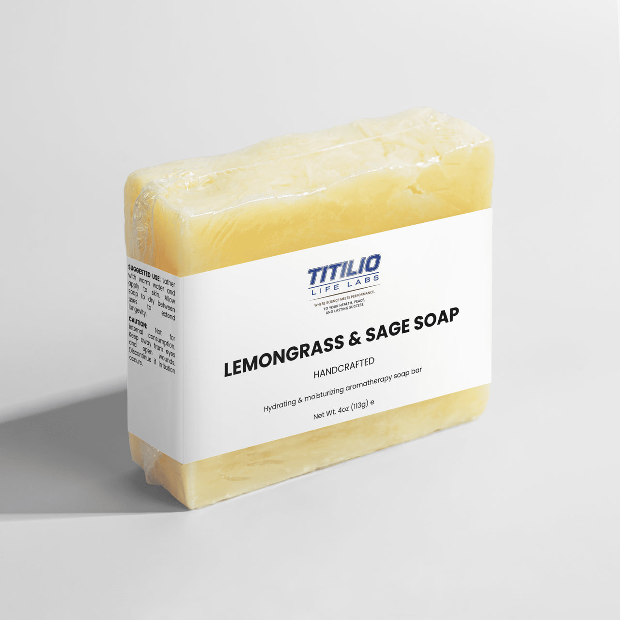 Lemongrass & Sage Soap Vital Nutra - Titilio Life Labs - Titilio.com