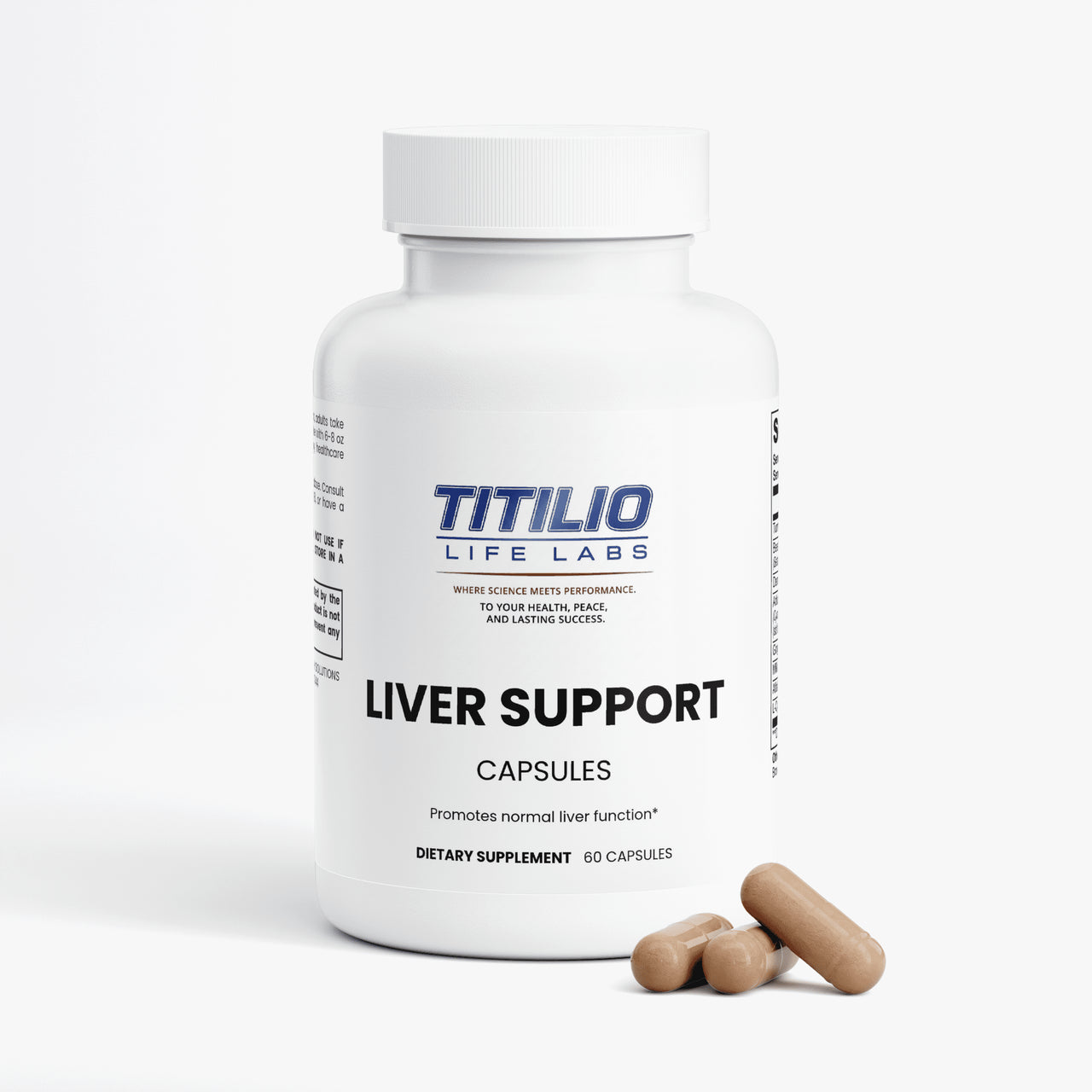 Liver Support Vital Nutra - Titilio Life Labs - Titilio.com