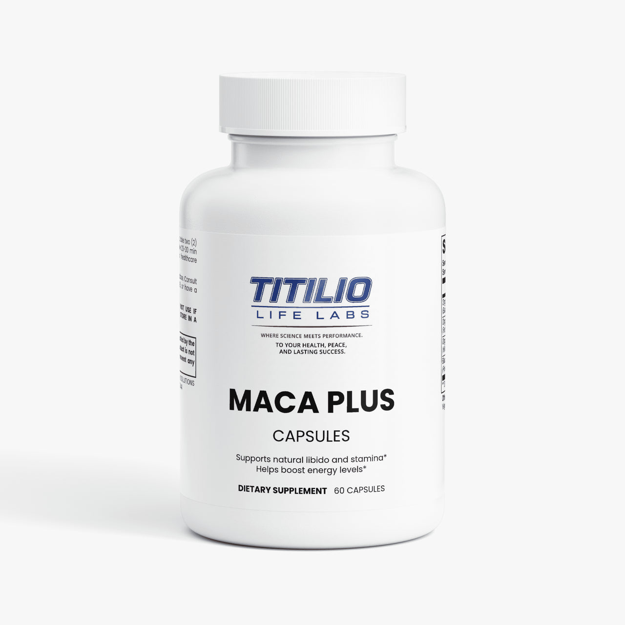 Maca Plus Vital Nutra - Titilio Life Labs - Titilio.com