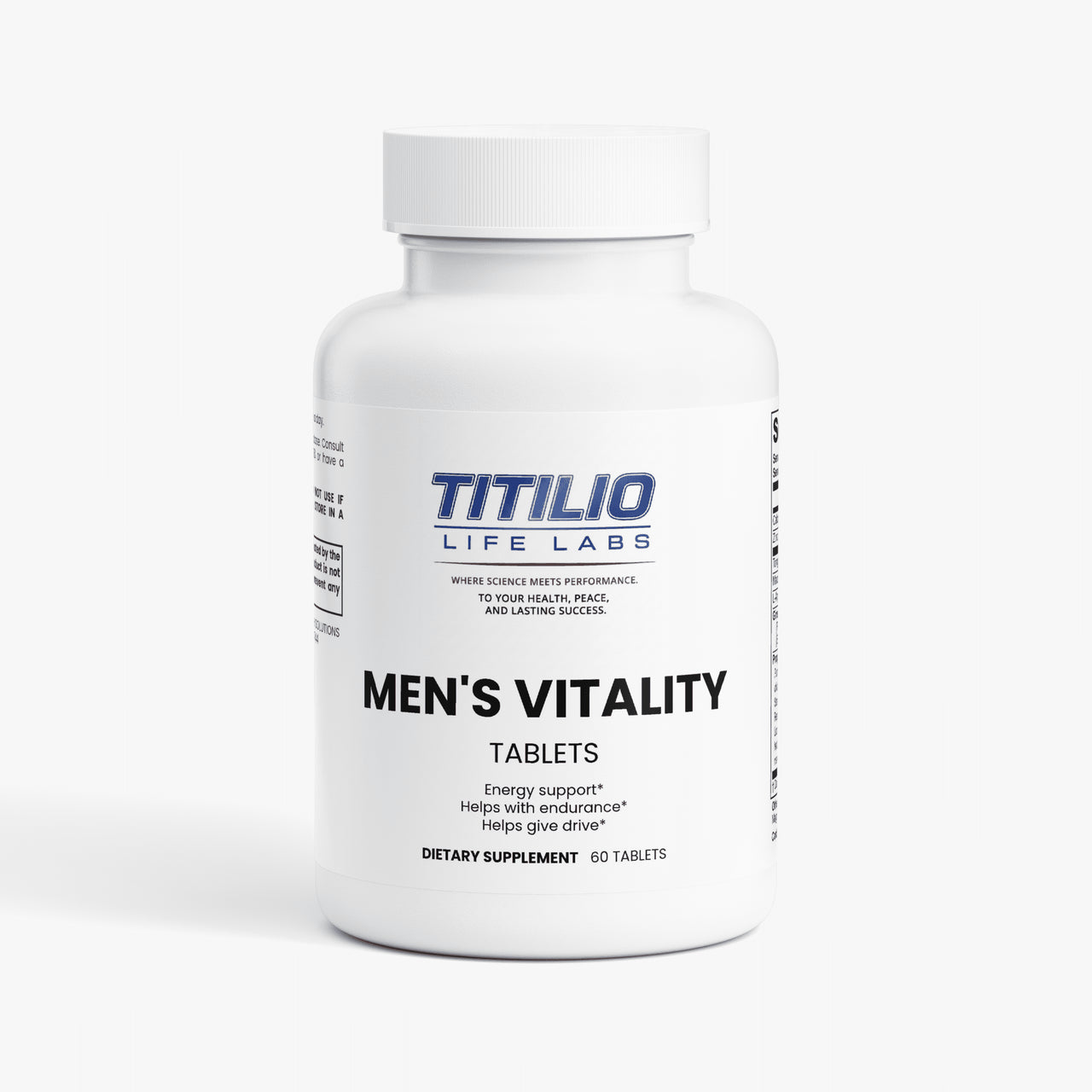 Men's Vitality Vital Nutra - Titilio Life Labs - Titilio.com