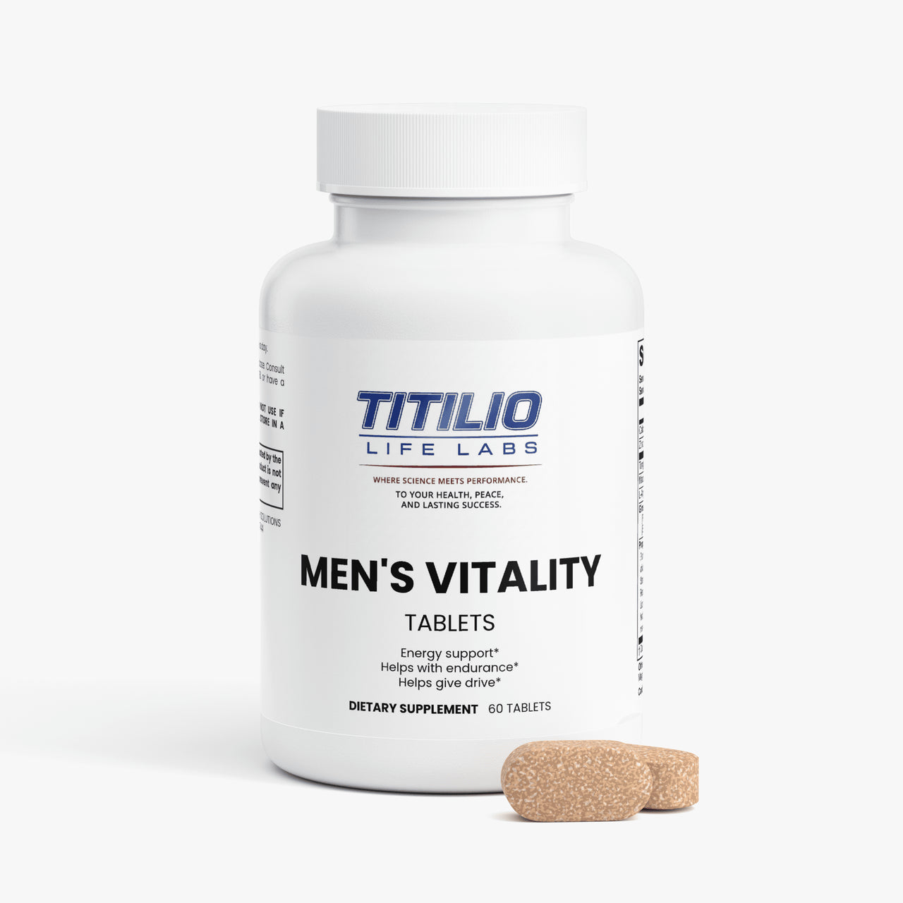 Men's Vitality Vital Nutra - Titilio Life Labs - Titilio.com