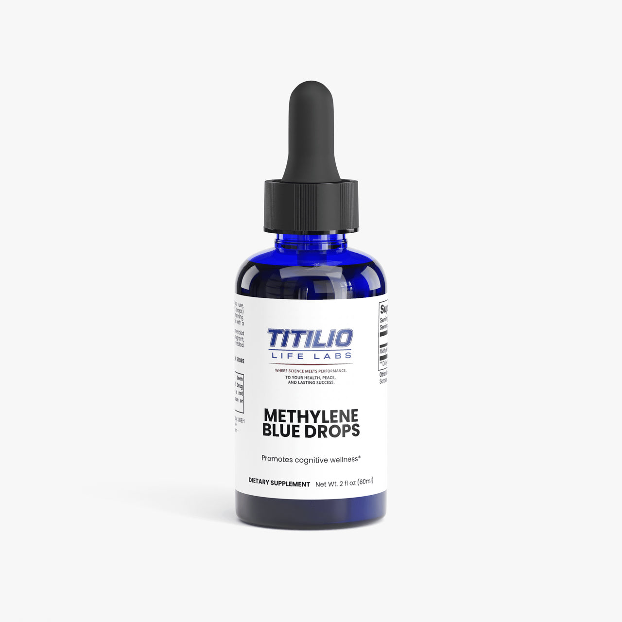 Methylene Blue Drops Vital Nutra - Titilio Life Labs. - Titilio.com