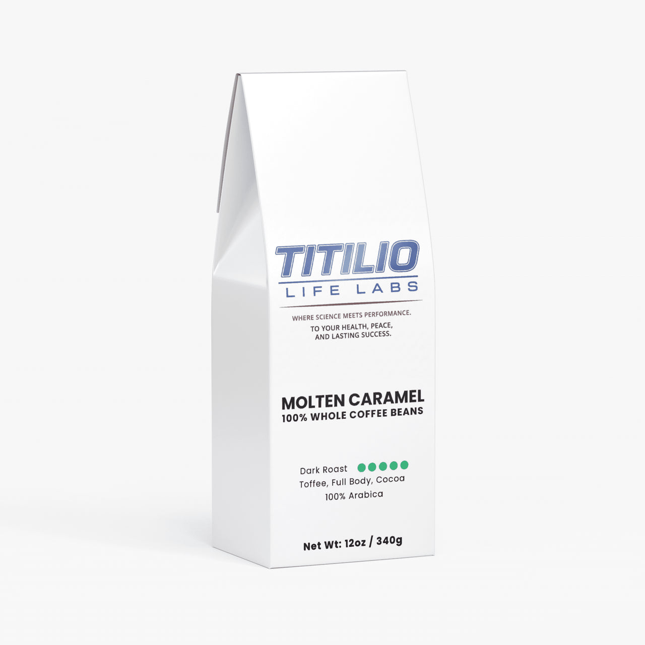 Molten Caramel Coffee Vital Nutra (Dark Roast) - Titilio Life Labs - Titilio.com