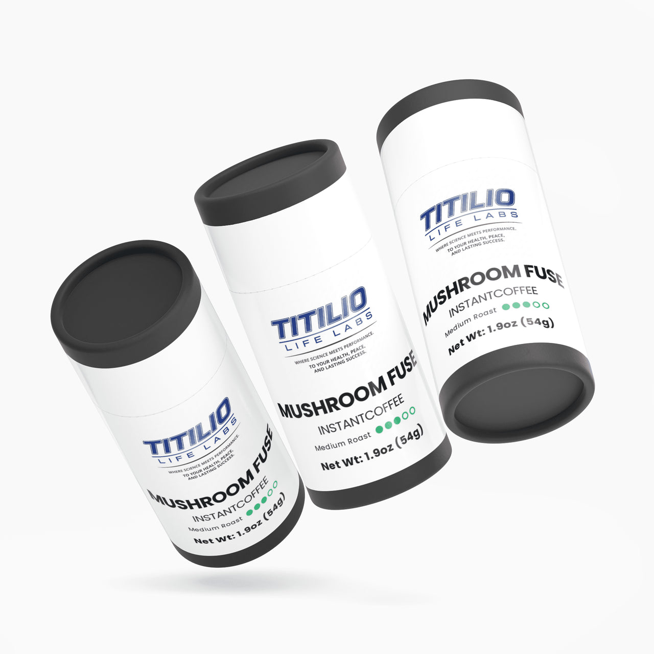 Mushroom Coffee Fuse Instant Vital Nutra - Titilio Life Labs - Titilio.com