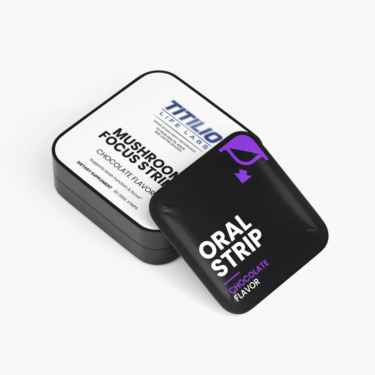 Mushroom Focus Strips Vital Nutra - Titilio Life Labs - Titilio.com