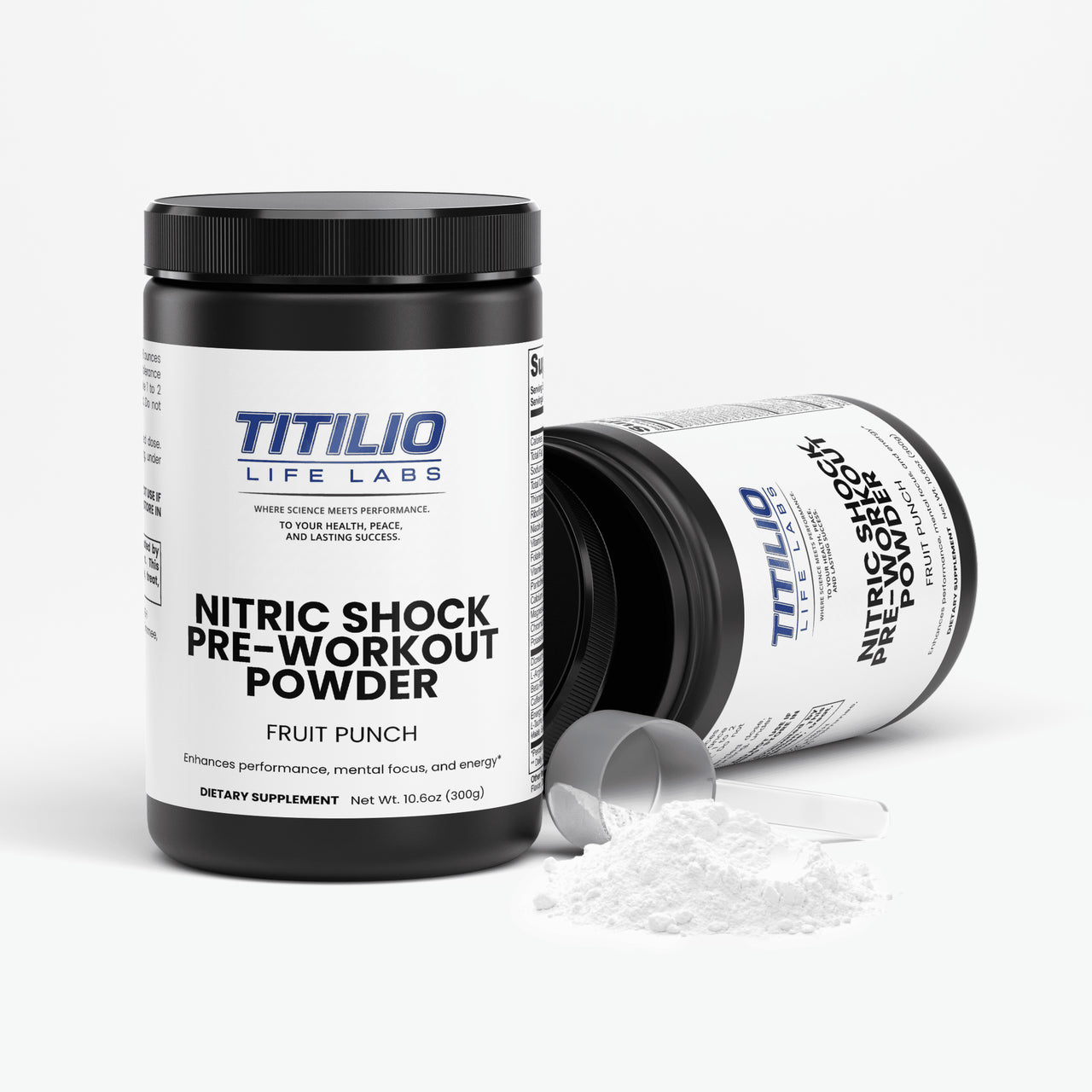 Nitric Shock Pre-Workout Powder Vital Nutra (Fruit Punch) - Titilio Life Labs - Titilio.com