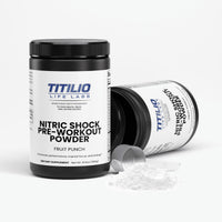 Nitric Shock Pre-Workout Powder Vital Nutra (Fruit Punch) - Titilio Life Labs - Titilio.com
