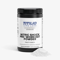 Nitric Shock Pre-Workout Powder Vital Nutra (Fruit Punch) - Titilio Life Labs - Titilio.com
