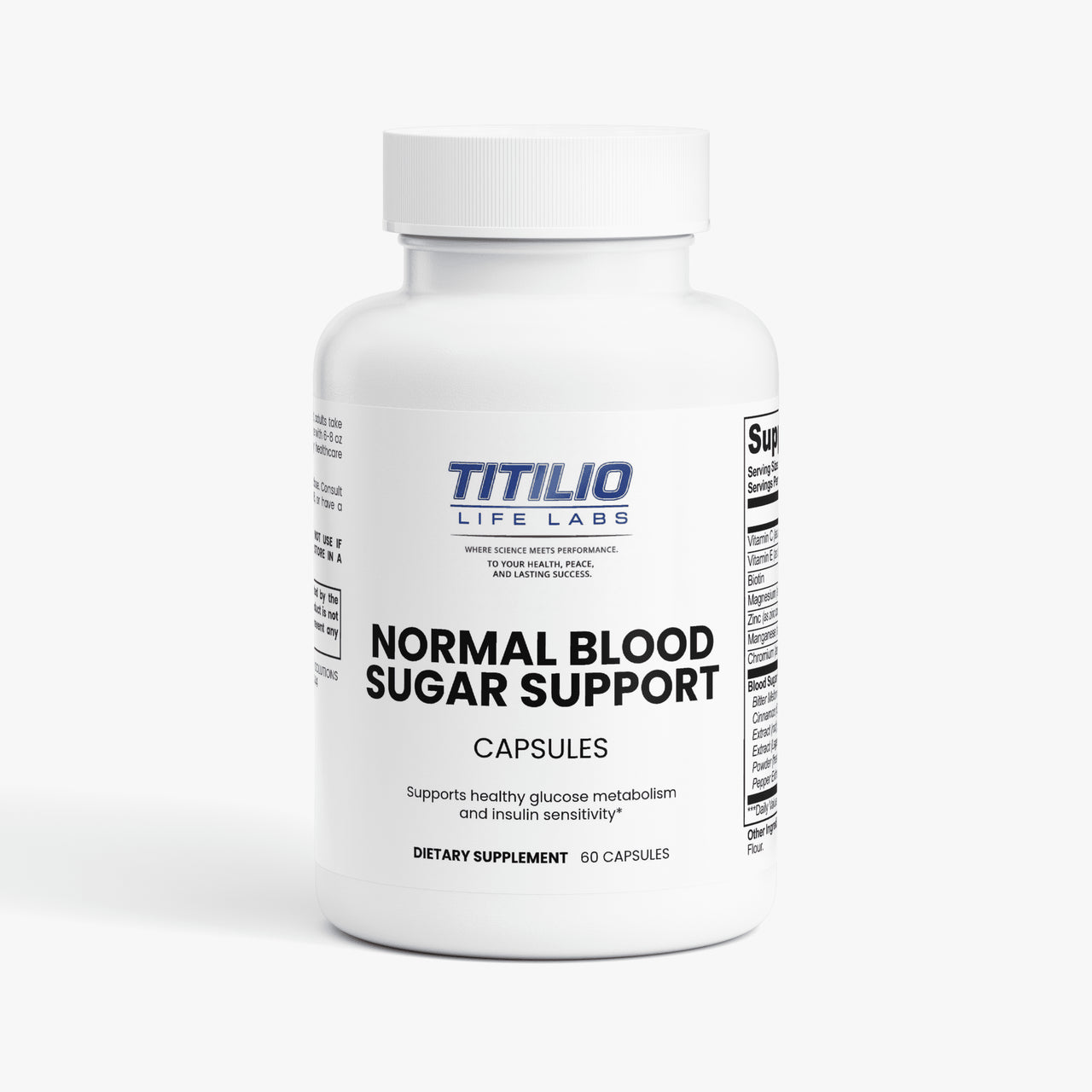 Normal Blood Sugar Support Vital Nutra - Titilio Life Labs - Titilio.com