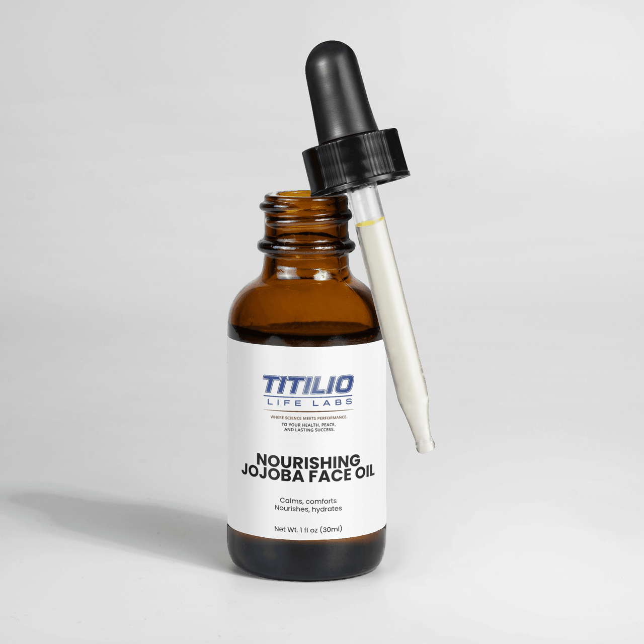 Nourishing Jojoba Face Oil Vital Nutra - Titilio Life Labs - Titilio.com