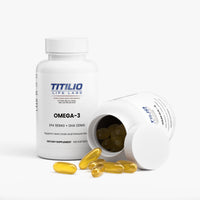 Omega-3 EPA 180mg + DHA 120mg Vital Nutra - Titilio Life Labs - Titilio.com