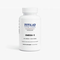 Omega-3 EPA 180mg + DHA 120mg Vital Nutra - Titilio Life Labs - Titilio.com