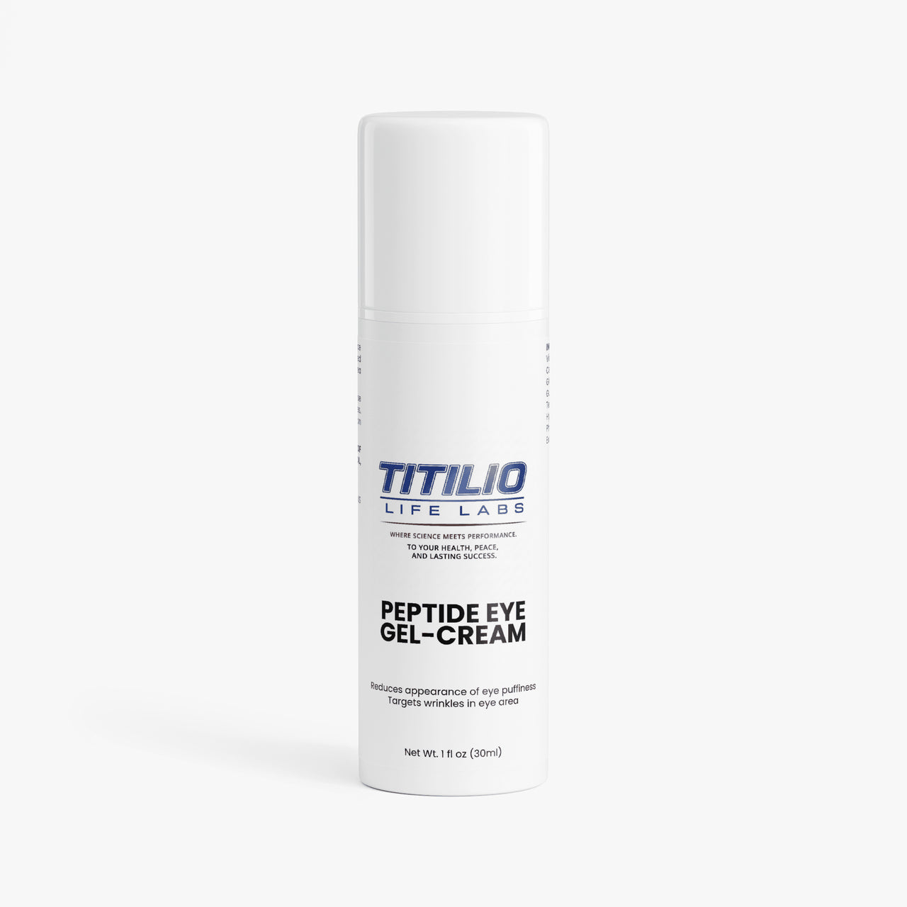 Peptide Eye Gel-Cream Vital Nutra - Titilio Life Labs - Titilio.com