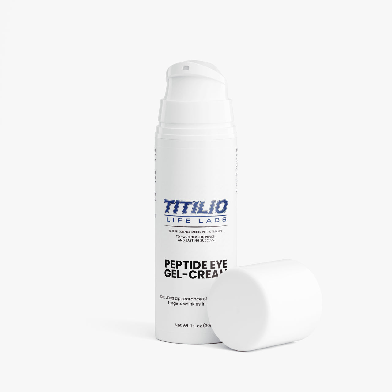 Peptide Eye Gel-Cream Vital Nutra - Titilio Life Labs - Titilio.com