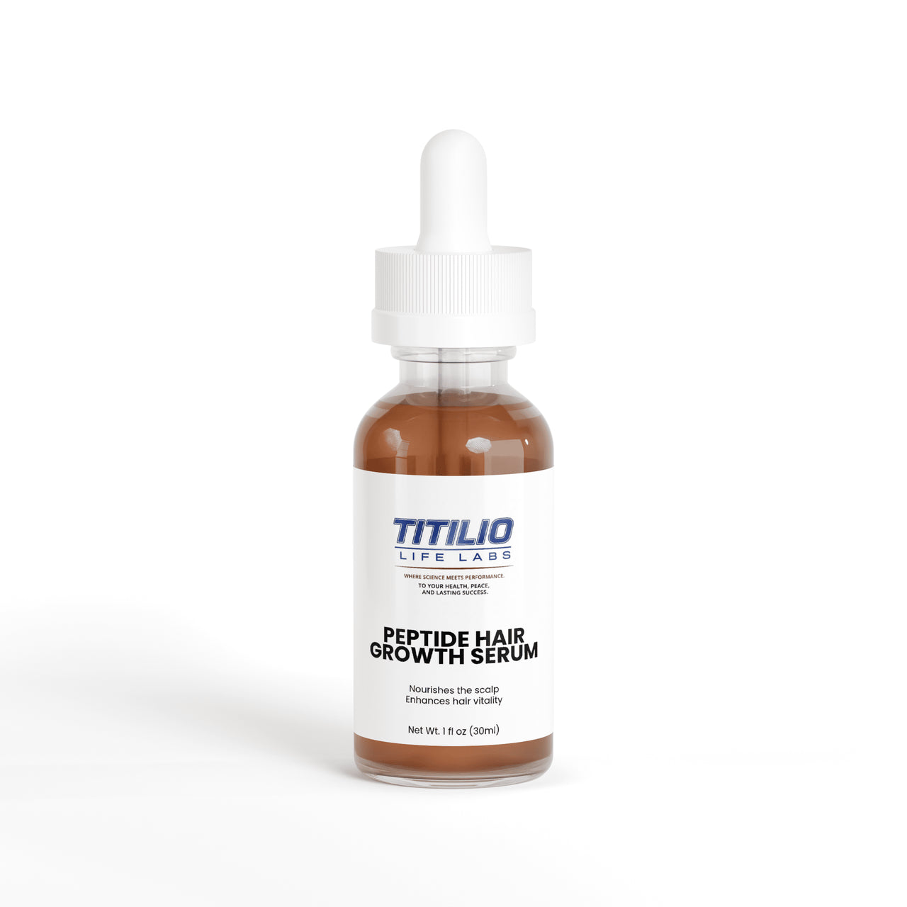 Peptide Hair Growth Serum Vital Nutra - Titilio Life Labs. - Titilio.com