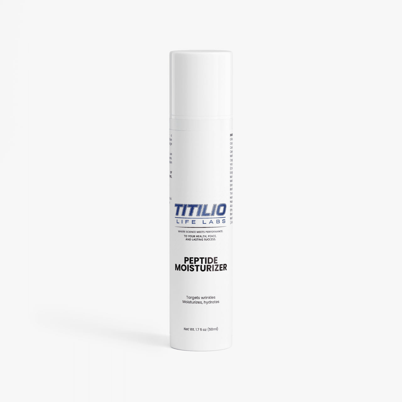 Peptide Moisturizer Vital Nutra - Titilio Life Labs. - Titilio.com