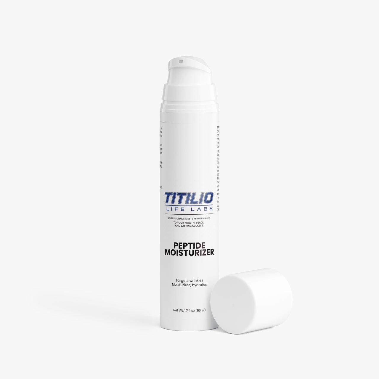 Peptide Moisturizer Vital Nutra - Titilio Life Labs. - Titilio.com