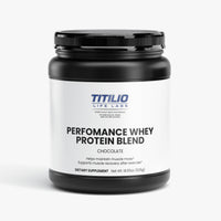 Performance Whey Protein Blend Vital Nutra (Chocolate) - Titilio Life Labs - Titilio.com