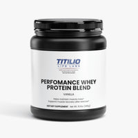 Performance Whey Protein Blend Vital Nutra (Vanilla) - Titilio Life Labs - Titilio.com