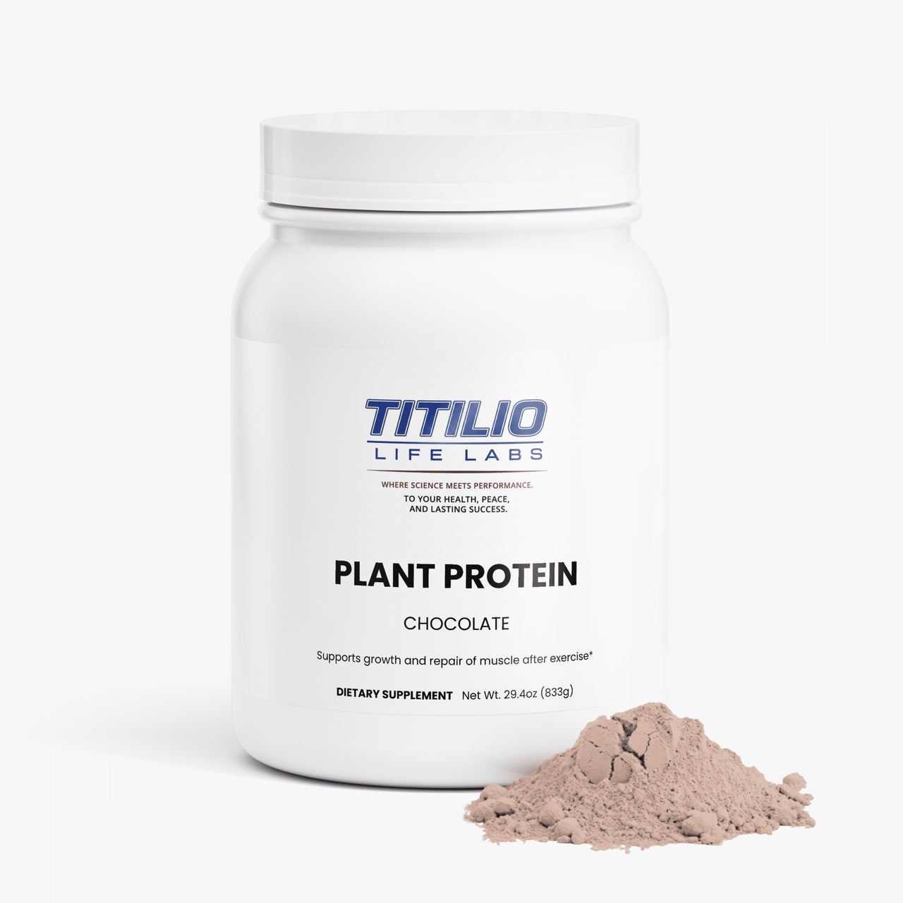 Plant Protein Vital Nutra (Chocolate) - Titilio Life Labs - Titilio.com
